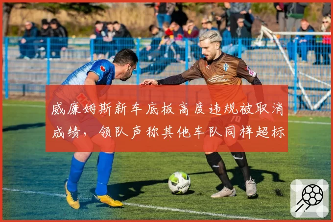 威廉姆斯新车底板高度违规被取消成绩，领队声称其他车队同样超标但未检测